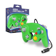 Gamecube/Wii Controller - Green/ Blue - CirKa (W2)